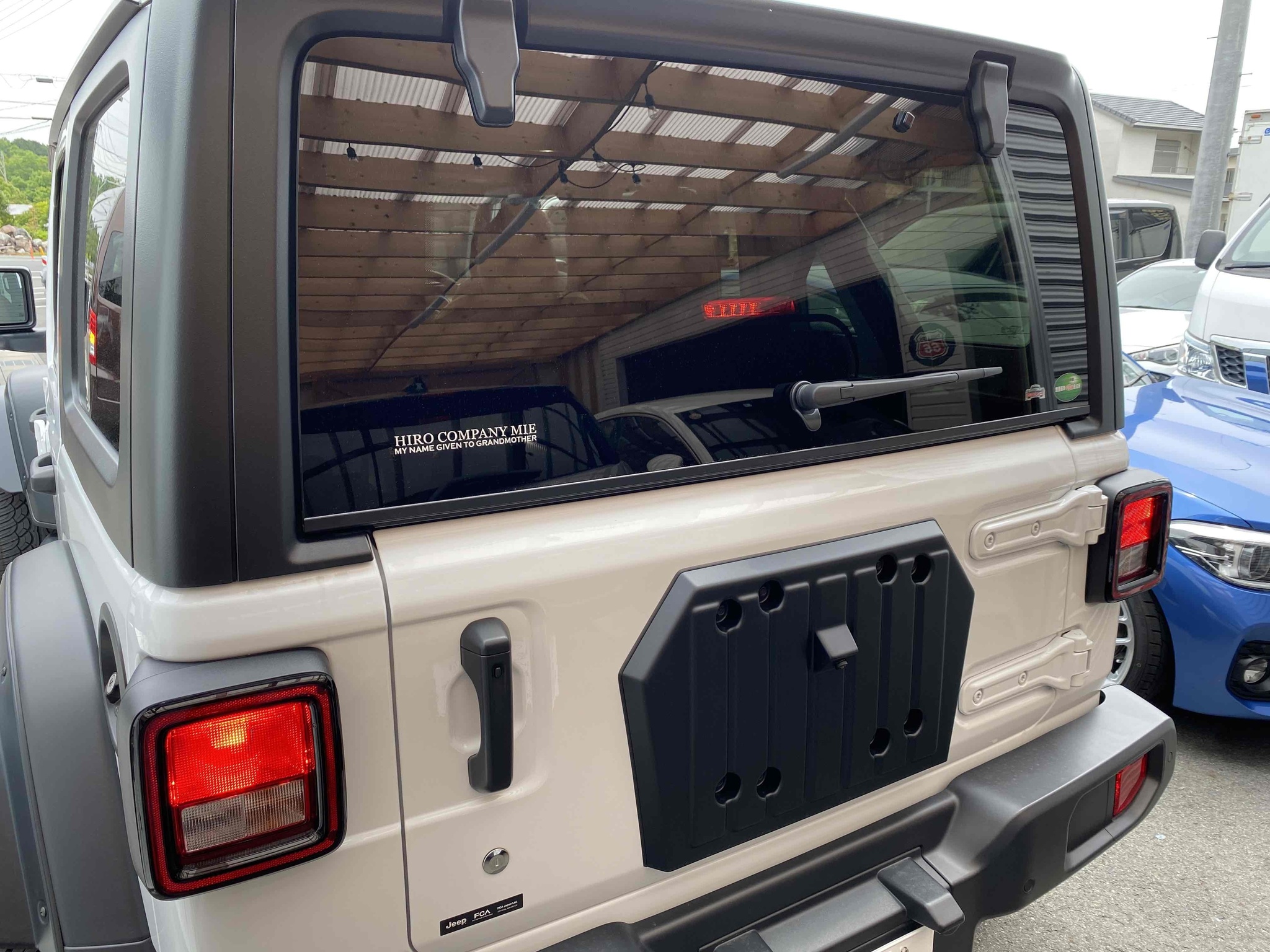 JEEP WRANGLER SPARE TIRELESS COVER｜HIROMAJA|hiromaja|(公式